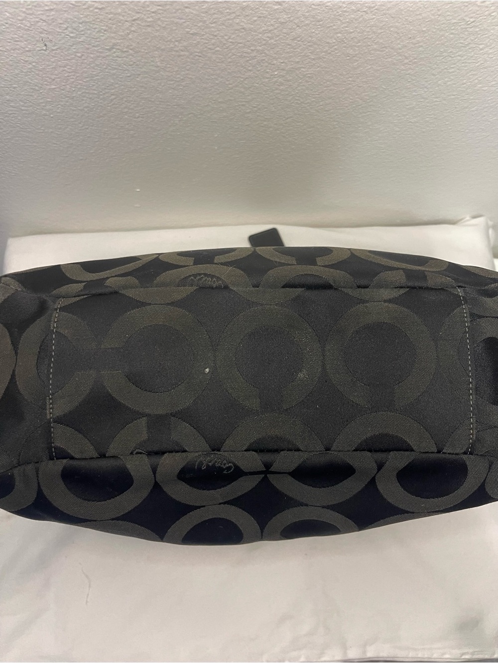 Coach Madison Tribeca 2009 Op Art Sateen Tote Style 14133 original hang tag - Picture 10 of 17